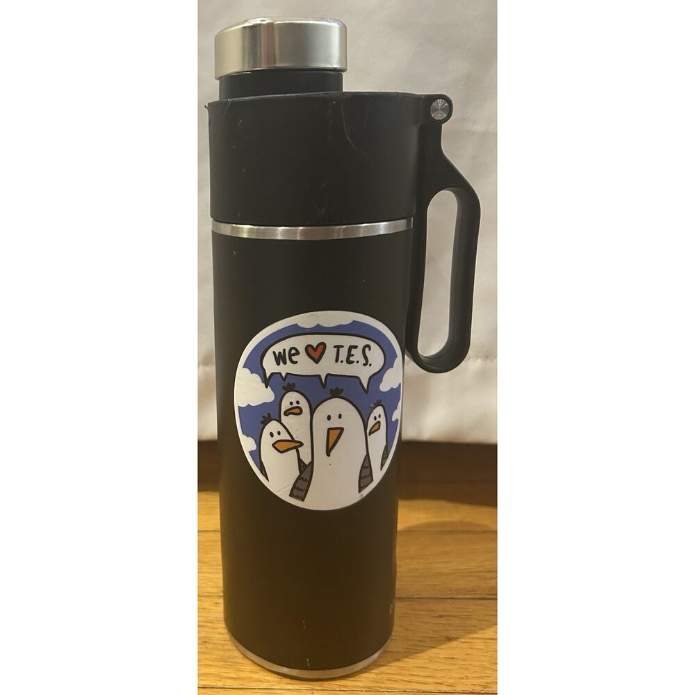 Ninja Thristi 24 oz Travel Bottle in Black